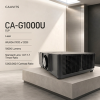 Projecteur laser DLP WUXGA CAAVITS 10000 Lumens pour musées, églises, auditoriums, usine de projecteurs CA-G1000U