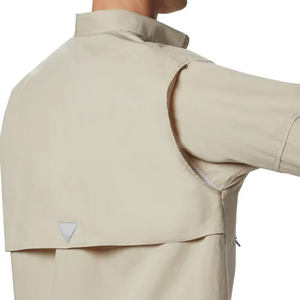 เสื้อเชิ้ตตกปลาพิมพ์ลายปลาคาโม่ ผ้าเดนิม ระบายอากาศได้ดี ปักลายปลาแบบแห้ง น้ำหนักเบา ติดกระดุม  สำหรับฤดูใบไม้ร่วง  สามารถปรับแต่งได้ - Product Image 3