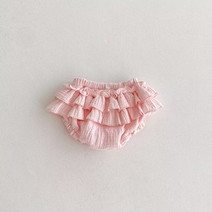 Cubrecuerpo de algodón <span class=keywords><strong>con</strong></span> <span class=keywords><strong>volantes</strong></span> para bebés, braguitas tipo bloomers para niñas pequeñas - Product Image 3