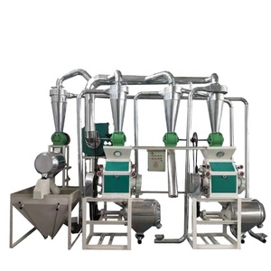 Châu Phi quy mô nhỏ hoàn toàn tự động Ngô Ngô lúa mì bột xay Máy Trung Quốc đá bột Mill Miller để bán 10ton mỗi ngày - Product Image 1