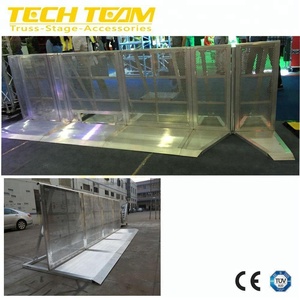 A-BAR02 de aluminio puerta barrera plegable barreras para <span class=keywords><strong>el</strong></span> evento de barrera de control de multitudes - Product Image 4