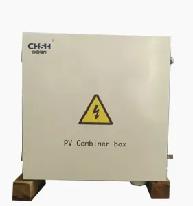 SHLX pv combiner box ac on-grid solar pv combiner box 4 lines combiner box ac dc 1.0 0%