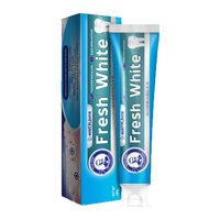 Vente chaude prix d'usine charbon actif dentifrice à base de plantes blanchissant dentifrice naturel pour adultes nettoyage en profondeur parfum de menthe