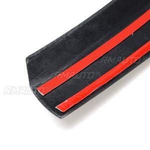 คู่สำหรับ VW Scirocco R GTS 2008-2017 ไฟหน้าด้านหน้า ฝาครอบคิ้วไฟหน้า สีดำ/คาร์บอนไฟเบอร์ - Product Image 4