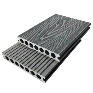 Tarima de Madera Compuesta para Exteriores, Diseño Europeo, para Jardín, Cuadrada, Cepillada, para Piscina, Anti-UV, Impermeable, Antideslizante - Product Image 2