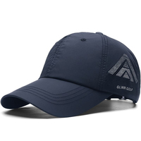 Gorra de Béisbol de Verano con Visera Curva, 6 Paneles, Poliéster, Unisex, Ajustable, Transpirable, Impermeable, Malla a Cuadros con Corte Láser, Deportiva, 3D