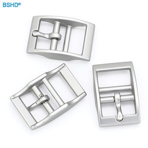 Hebilla de cinturón de Metal de aleación de Zinc ajustable de Color plateado personalizado de fabricación 20/25mm collares de perro Hardware hebilla de barra doble para bolsos - Product Image 2