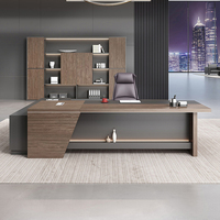 LR-BD-100 Mobilier de bureau moderne Premium Durable Manager Executive Office Desk Computer Desk pour PDG Executive Office
