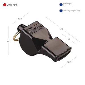 Fischietto da Arbitro di Calcio Fox 40 ad Alta Visibilità, Pronto per la Spedizione, in Plastica ABS, Confezione in Cartoncino, Vendita all'Ingrosso, Novità 2026 - Product Image 5