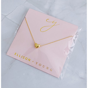 Collana con Ciondolo a Forma di Cuore Love Bean - Product Image 4