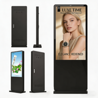 Pantalla LCD para Exteriores IP65 de 43 Pulgadas, Pantalla Publicitaria, Señalización Digital Inteligente Android para Centros Comerciales, Tiendas y Plazas