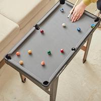 Table de billard intérieure en bois YDZC de 34 pouces, jeux pour enfants, table de billard pour la maternelle, table de billard en MDF certifiée EN71