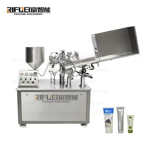 Automatic Sealing Gel Toothpaste Lotion Cosmetic Cream Soft Tube Filling Machine