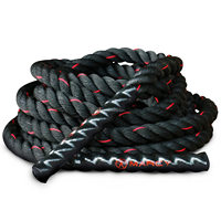 Produits pour la maison et le jardin Corde de combat de 9m 38/50mm Combat Sport Bootcamp Gym Exercice Fitness Training