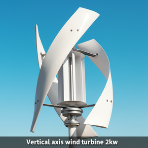 Éoliennes à axe vertical triphasées Luvorb à faible puissance éolienne 48V 96V 2kW pour une efficacité élevée de 2000W - Product Image 2