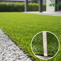 Gazon artificiel réaliste de qualité supérieure, résistant aux UV et à l'usure, tapis d'herbe synthétique pour projets d'aménagement paysager domestique et de jardin