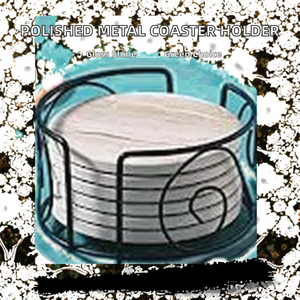 Support de sous-verre en métal écologique de haute qualité, finition polie brillante, design carré classique, décoration de table personnalisée, prix bas - Product Image 2