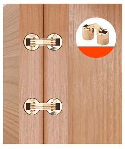 Bisagra de barril mini invisible de cierre suave para puerta de armario de almacén moderno de acero - Product Image 3