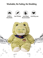 Peluche Crocodile Z Chubby Super Douce 23cm, Animal en Peluche Portable, Surface Lisse, Rembourrage Non Toxique, Jouet Confortable Anti-Stress à Câliner