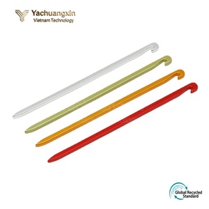 Piquets carrés en aluminium pour tente, longueur 16 cm, toutes saisons, qualité DIY, garantie 1 an - Product Image 6