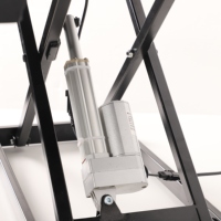 Bureau de travail pliable et réglable en hauteur pour PC, bureau assis-debout, rehausseur de table