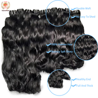 Fournisseurs en gros de mèches de cheveux indiens bruts naturels 100% non traités bouclés vierges humains indiens en gros