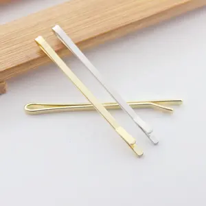 Factory Wholesale Custom 5cm Hairpin Straight Style Hairpin Designer Hair Accessories