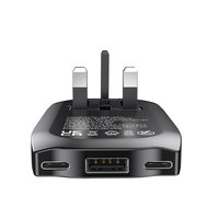 Pengisian Daya USB-C 65W GaN Cepat dengan Colokan Lipat Kompatibel untuk iPhone Samsung Notebook