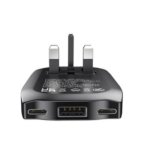 Enchufe plegable de carga rápida GaN de 65W con suministro de energía del compatible con <span class=keywords><strong>Notebook</strong></span> <span class=keywords><strong>iPhone</strong></span> Samsung - Product Image 4