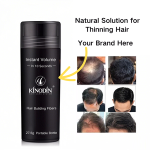 เส้นใยทำผมแบบบาง27.5กรัมสำหรับทั้งชายและหญิงเส้นใยฝ้ายหนาแบบไม่มีเส้นใยหนาทำจากเส้นใยบางพิเศษ - Product Image 2