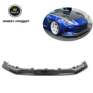 Divisor de labios de parachoques delantero de fibra de carbono estilo ST para Subaru BRZ ZD8 GR86 <span class=keywords><strong>2022</strong></span> - Product Image 1