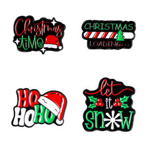 Neu Festival Brosche Weihnachten Emaille Abzeichen Frohe Weihnachten Pins - Product Image 1