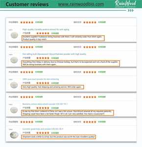 Rainwood批发优质食品级100% 鱼胶原蛋白蛋白粉鱼胶原蛋白 - Product Image 3