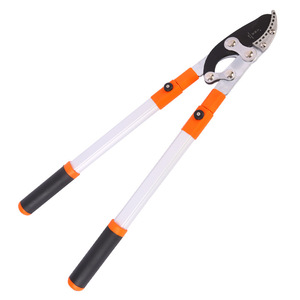 Kubo Makoto Telescopic Lopping <b>Shears</b> Stainless Steel 20-30 Mm Curved Blade Garden Pruning <b>Tool</b> Orange Color - Product Image 3