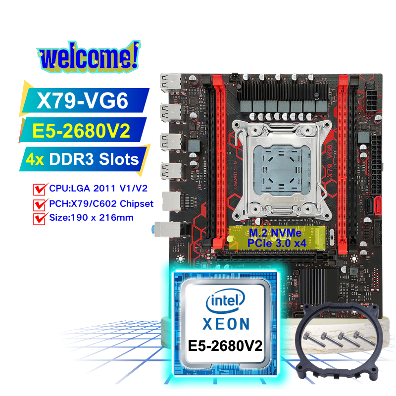 X79-VG6/E5-2680v2/Fan base