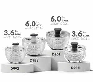 Escurridor de Verduras y Lechuga Multiusos, Ecológico, de Plástico, para Cocina - Product Image 1