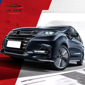 Piezas de automóviles para 2015-2018 Honda <span class=keywords><strong>Odyssey</strong></span> Upgrade a 2020 <span class=keywords><strong>Odyssey</strong></span> Kits de carrocería Parachoques delantero Parrilla de parachoques trasero con LED - Product Image 6