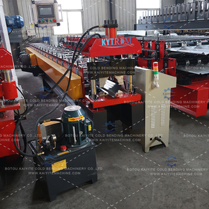 Macchina per la Formatura <span class=keywords><strong>di</strong></span> Profili per Tetti in Metallo con Controllo PLC - Attrezzatura Personalizzata per la Produzione <span class=keywords><strong>di</strong></span> Tegole per Materiali Edili - Product Image 2
