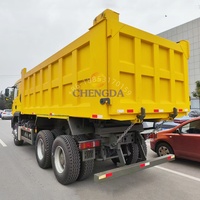 371hp 400hp 430hp Nouveau Sinotruk Howo TX 6x4 6*6 Drivie 10 Roues Lourdes 30 40Tonnes Sable Pierre Minière Camion à Benne Basculante Camions