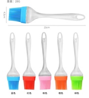 16.3*4.5cm Mini Silicone Brosse Spatule Ensemble Maison Cuisine Boulangerie Accessoires De Cuisson En Plastique Stock Outils De Cuisson