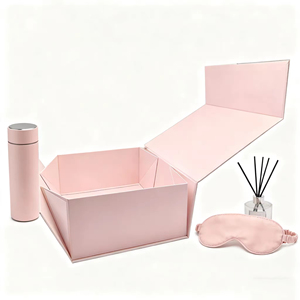 Caja de Regalo de Lujo para Vasos |   Estuche Magnético Rígido Plegable para Botellas de Agua |   Sostenible - Product Image 1