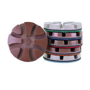 Disques de polissage et tampons abrasifs en résine diamantée PanGu 3 pouces pour utilisation à sec (grain fin) pour béton, compatibles avec les meuleuses d'angle OEM - Product Image 6