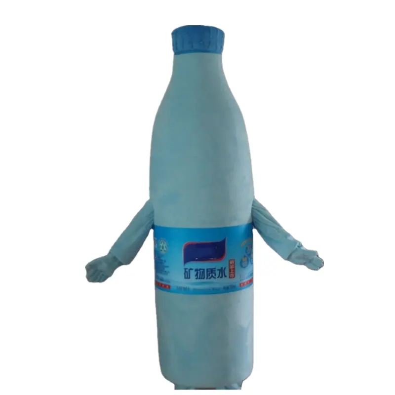 HOLA personalizzato bottiglia di acqua del costume della mascotte/utilizzato costumi della mascotte per la vendita