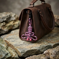Porte-clés libellule personnalisé en paracorde coloré, fait main, avec cordon tressé en nylon, accessoire de sac pour cadeaux