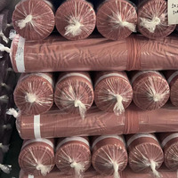 Tissu en microfibre 100% polyester, peau de pêche, teinte unie, pour drap de lit en rouleau, vente en gros de bonne qualité