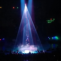 Pointeur laser vert portable 100 mW pour spectacle Laserman