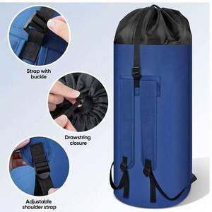 Free Sample Custom Logo Travel Sports Large Capacity Waterproof <b>Laundry</b> Hamper Commercial <b>Laundry</b> <b>Bags</b> Backpack - Product Image 4