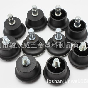 Rueda para Muebles de 50 mm, Eje Roscado de Nailon, Rodamiento Simple, Diseño Industrial, Duradera - Product Image 4