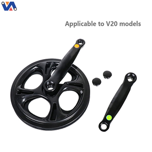 新形象工厂价电动自行车QM V20迷你曲柄链轮铝合金用于自行车配件曲柄组替换件 - Product Image 2