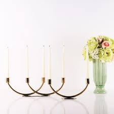Candelabro de Latón Hecho a Mano y Ecológico para Decoración del Hogar, Navidad y Otros Festivales - Product Image 2